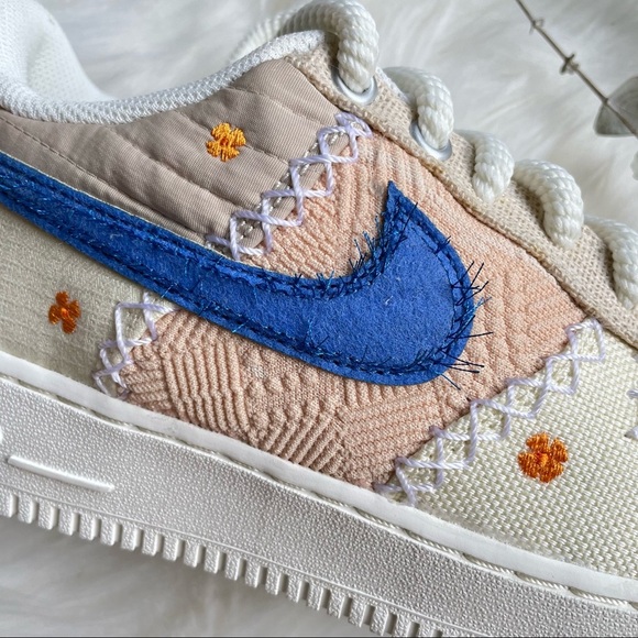 NIKE AIR FORCE 1 07 PREMIUM 40TH ANNIVERSARY EDITION LA FLEA DV2215-100 - Picture 11 of 16